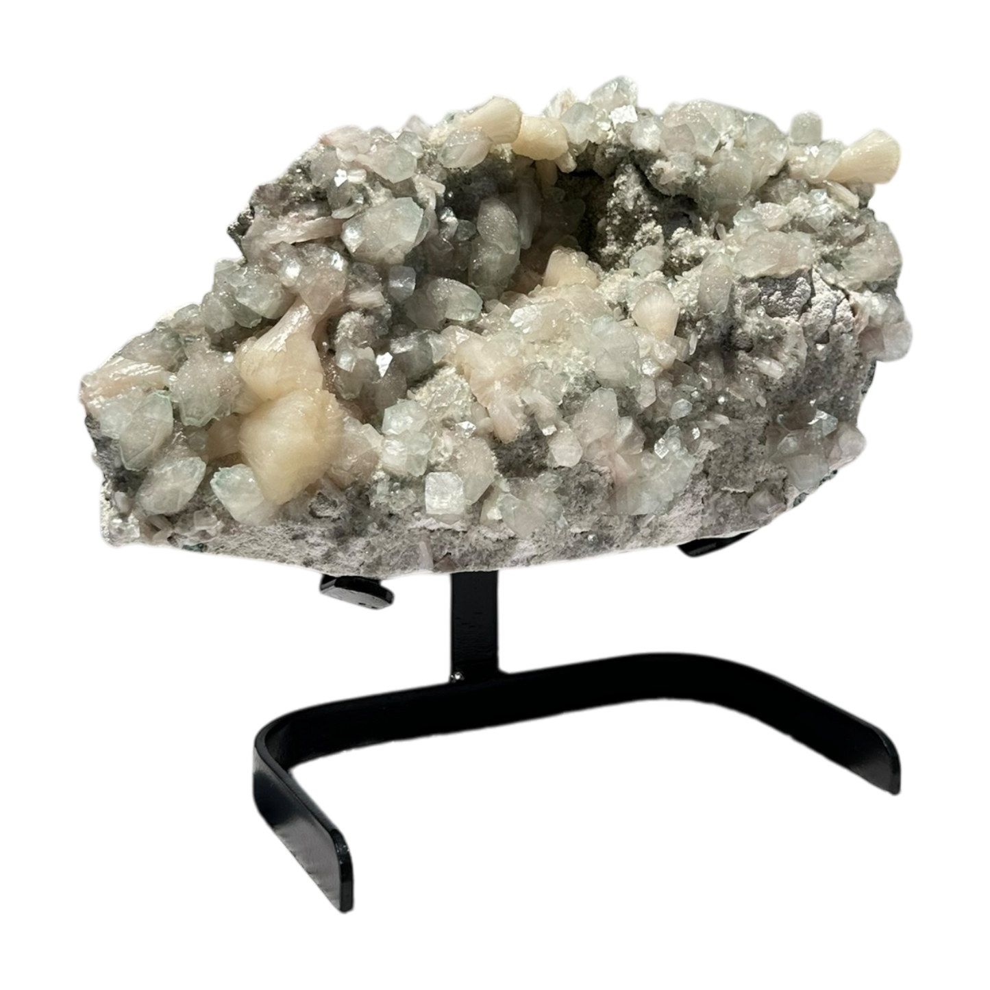 Apophyllite with Stilbite