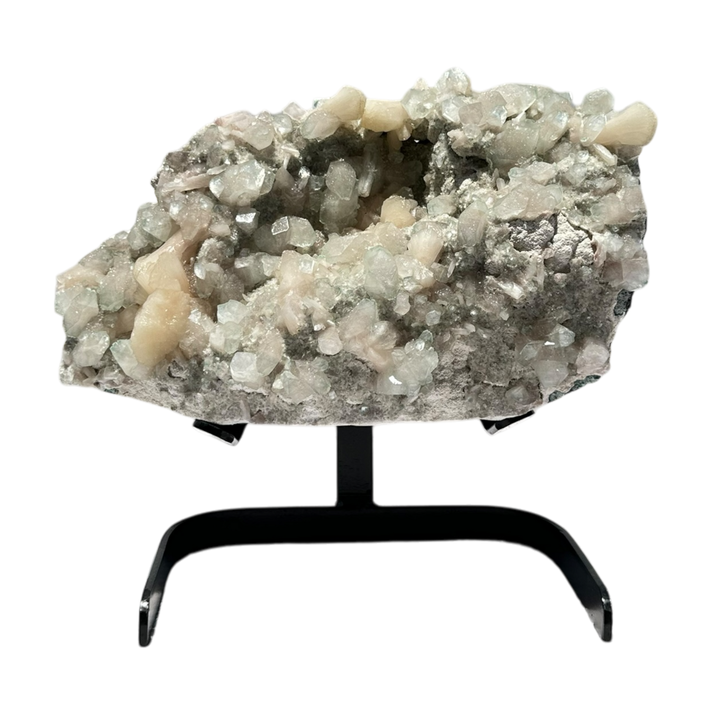 Apophyllite with Stilbite