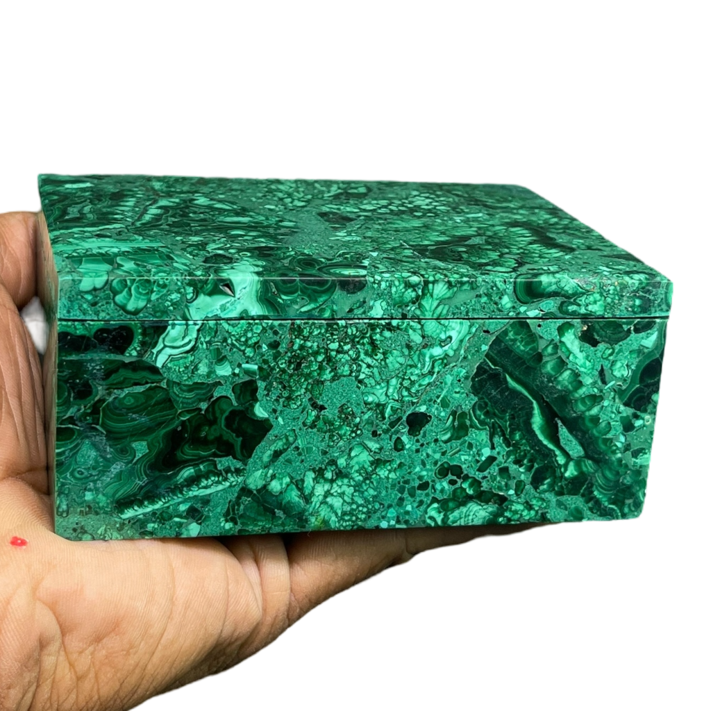 Malachite Jewelry Box