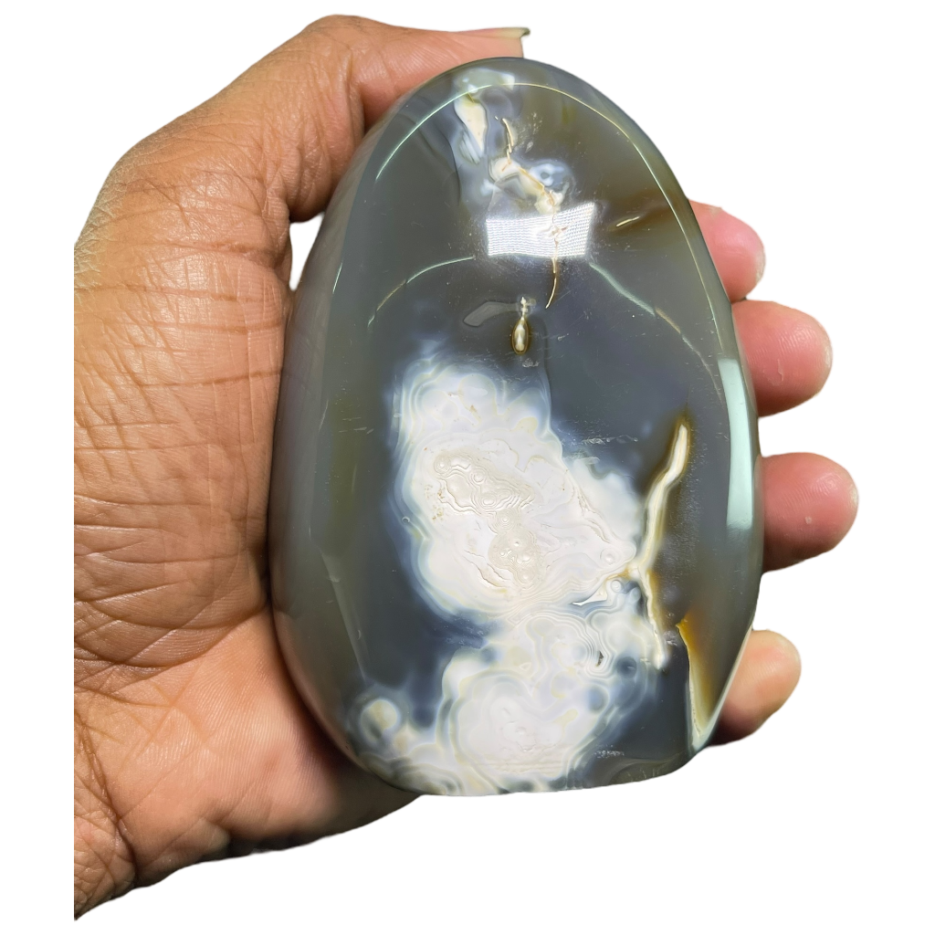 Snow Agate