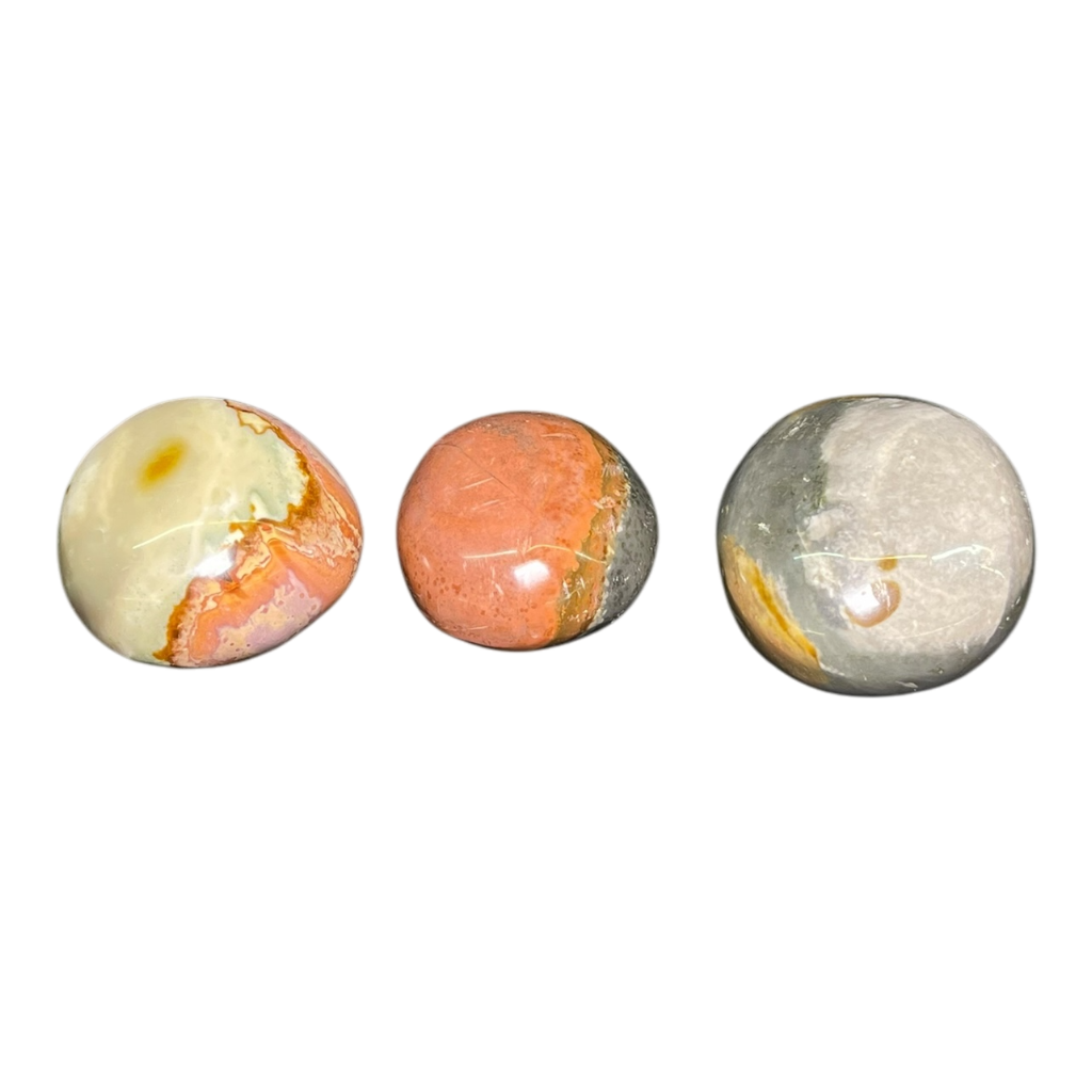Polychrome Jasper Palm (3Pcs)
