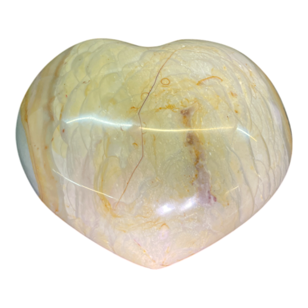 Polychrome Jasper Heart