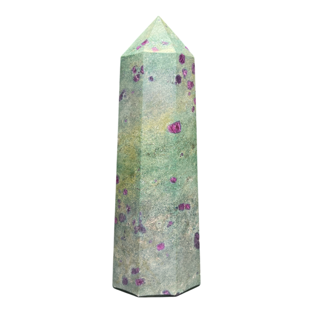 Ruby Fuchsite Tower