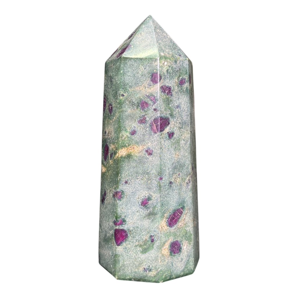 Ruby Fuchsite Tower