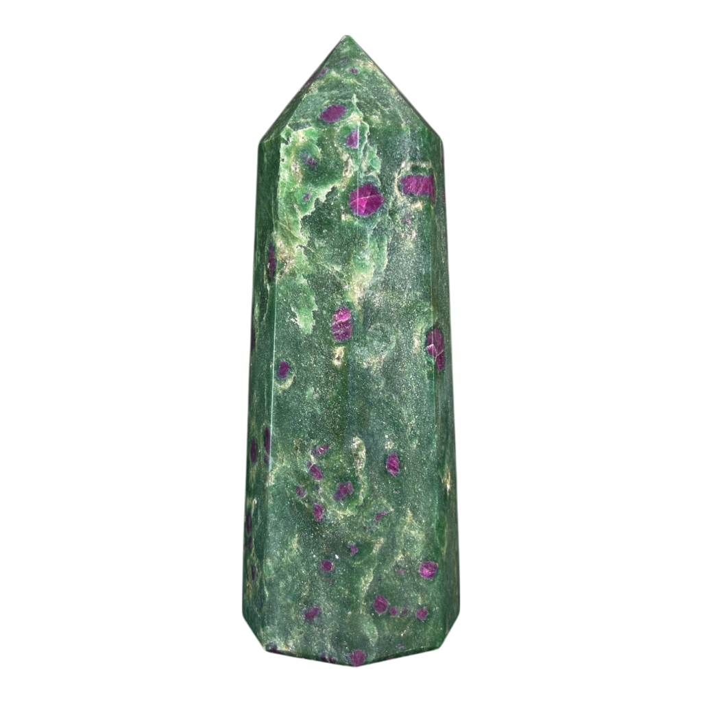 Ruby Fuchsite Tower