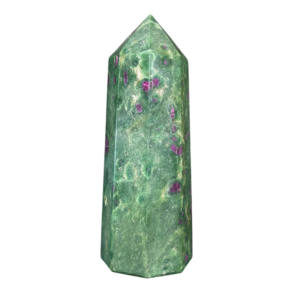 Ruby Fuchsite Tower