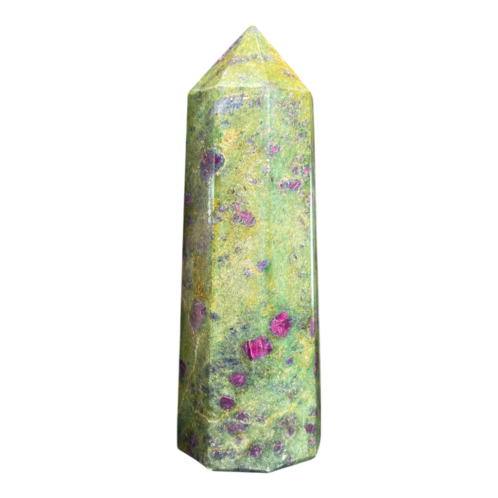 Ruby Fuchsite Tower