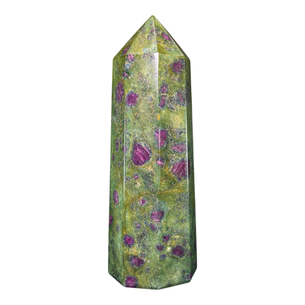 Ruby Fuchsite Tower