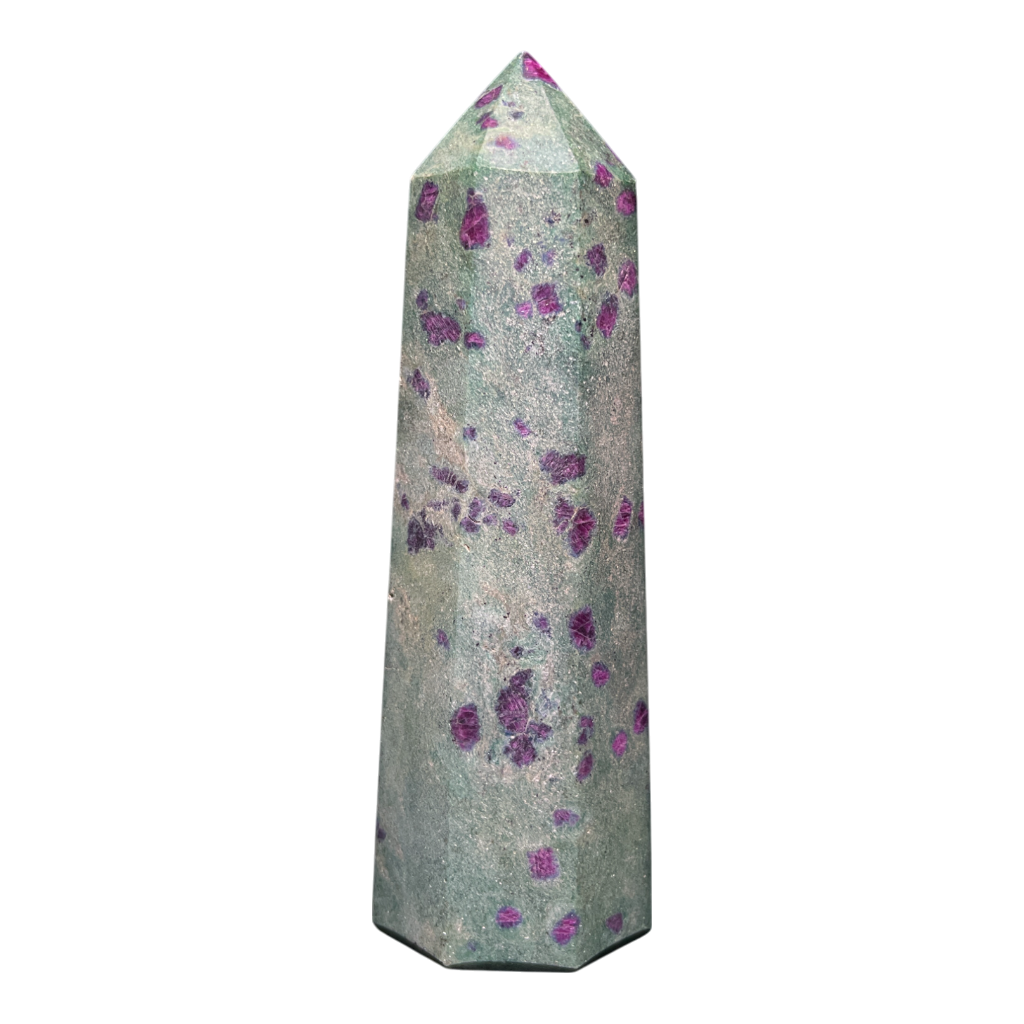 Ruby Fuchsite Tower