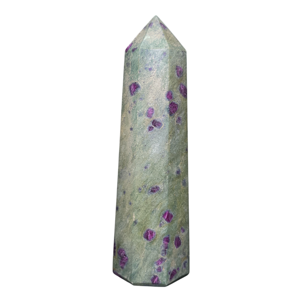 Ruby Fuchsite Tower
