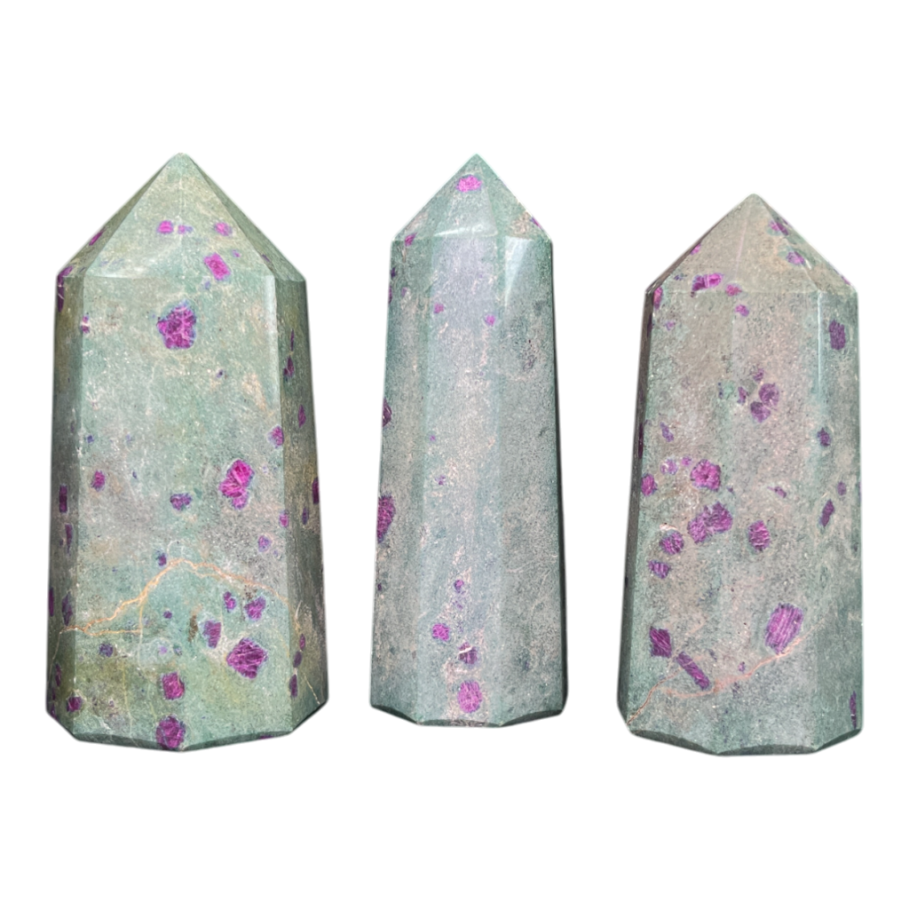 Ruby Fuchsite Tower