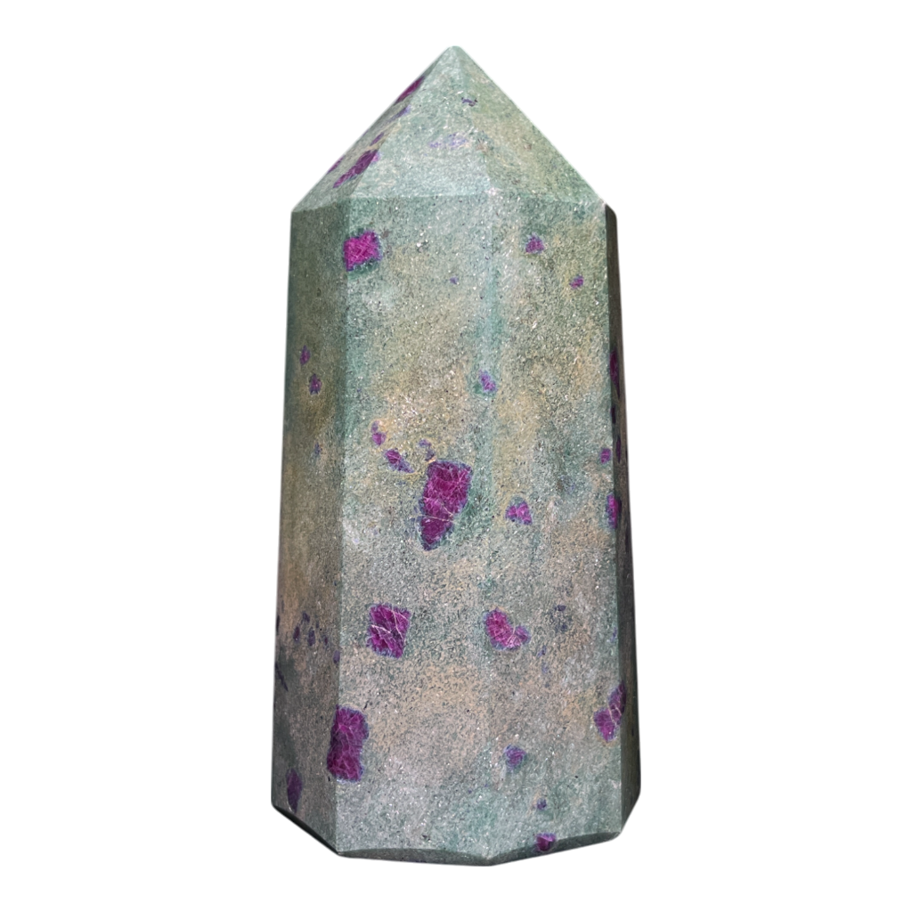 Ruby Fuchsite Tower