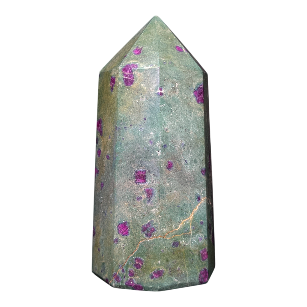 Ruby Fuchsite Tower