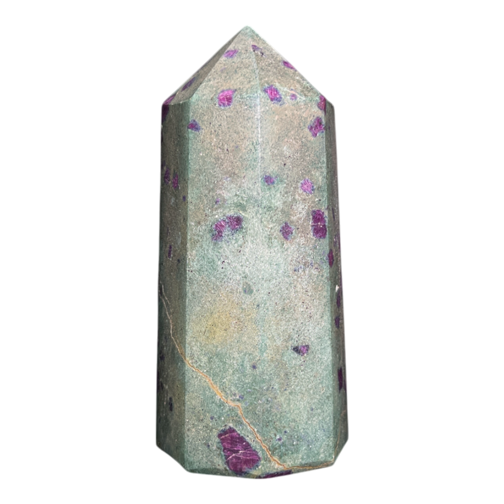 Ruby Fuchsite Tower
