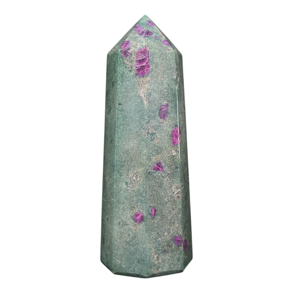 Ruby Fuchsite Tower
