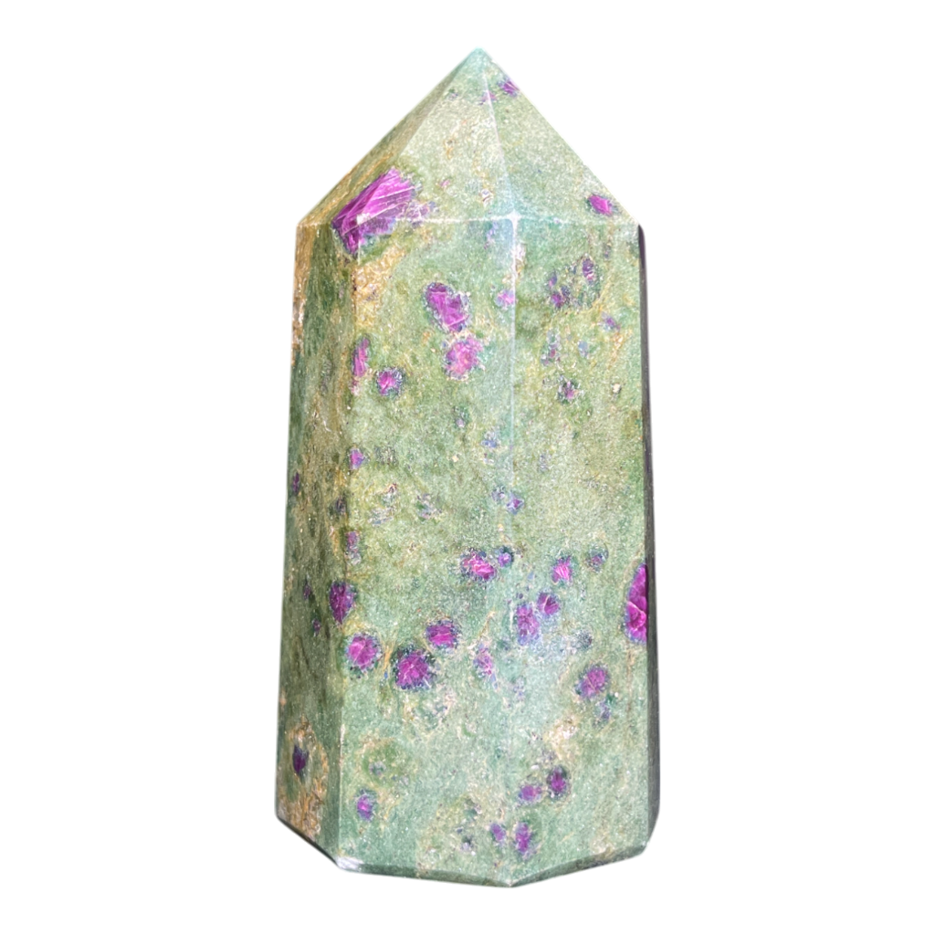 Ruby Fuchsite Tower