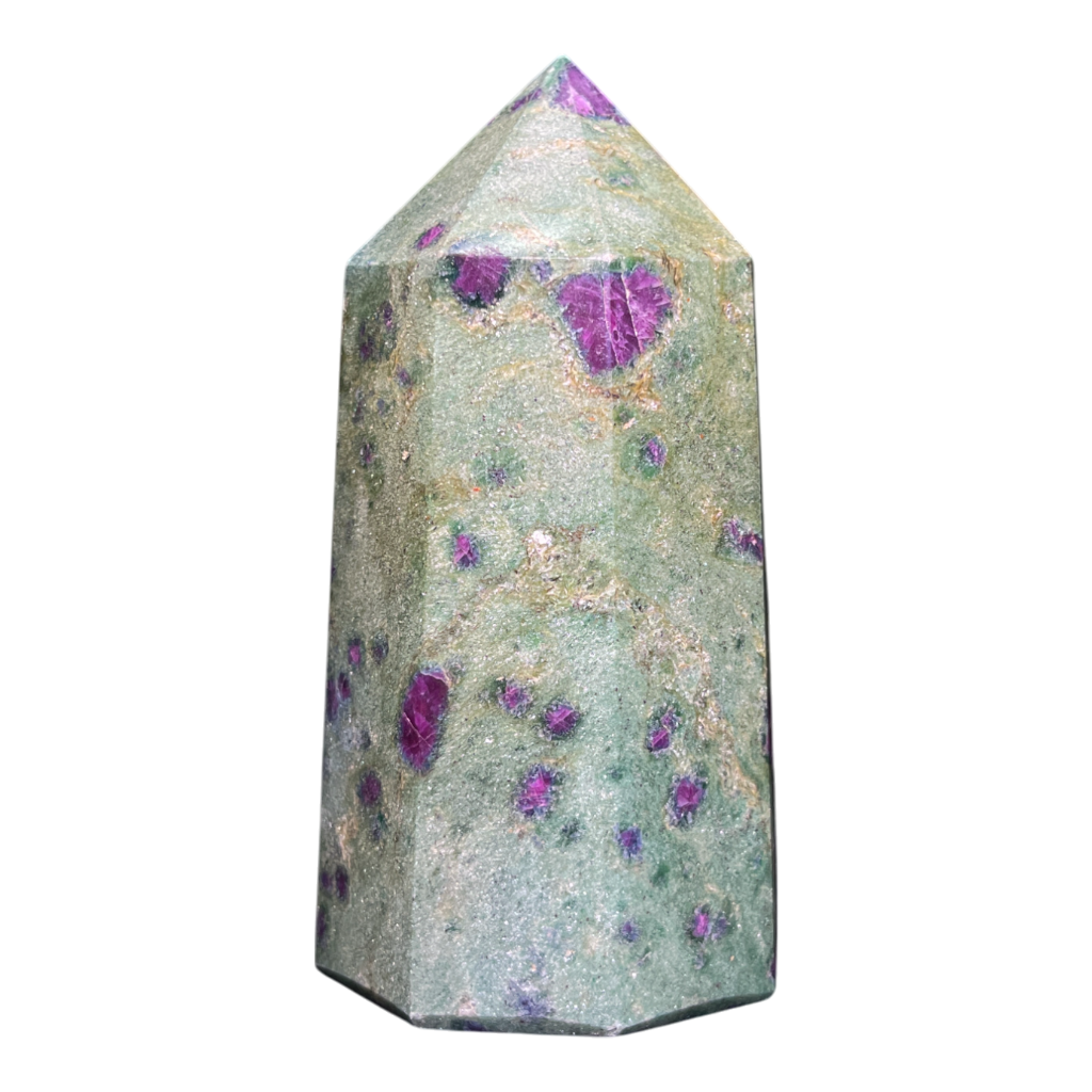Ruby Fuchsite Tower