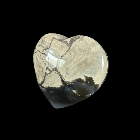 Septarian Agate Heart