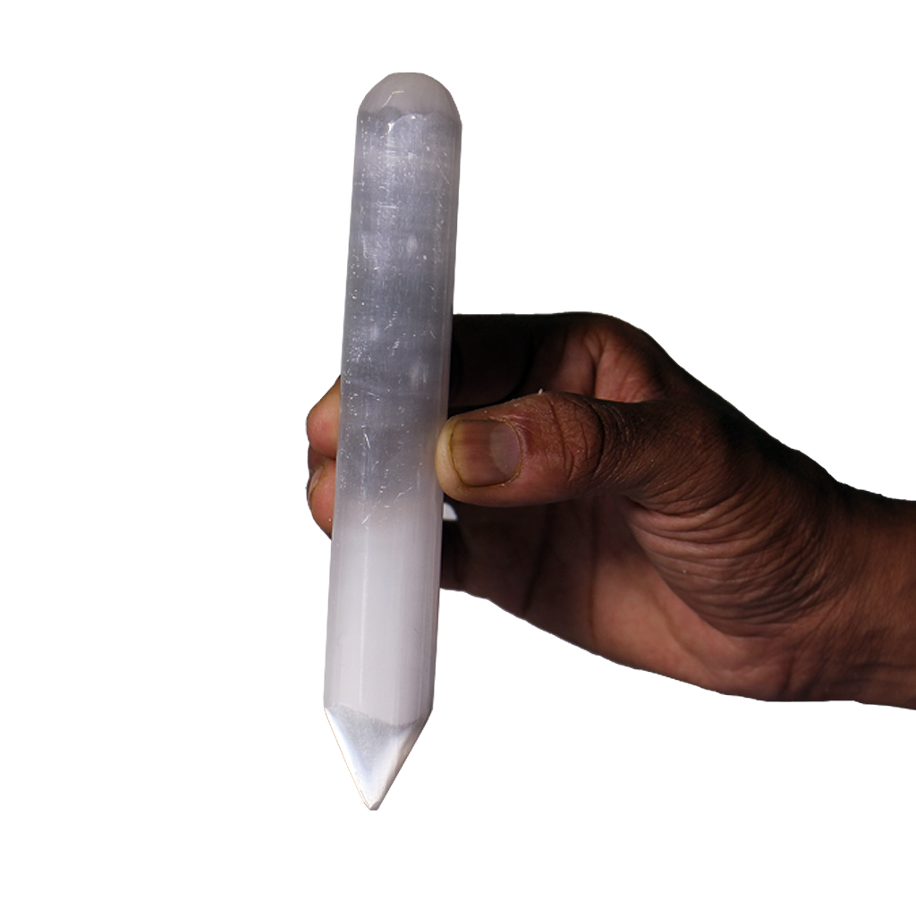 Selenite Massage Wand