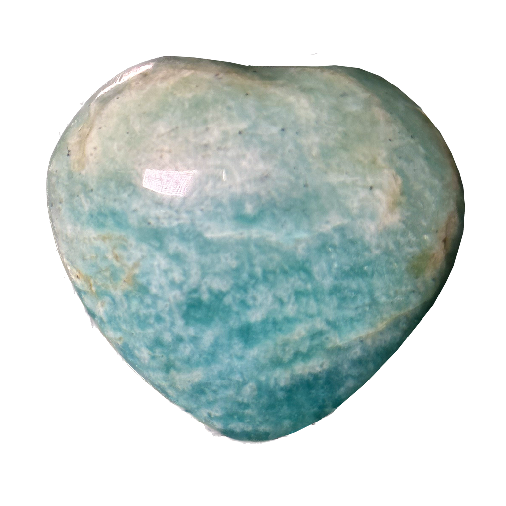 Amazonite Heart