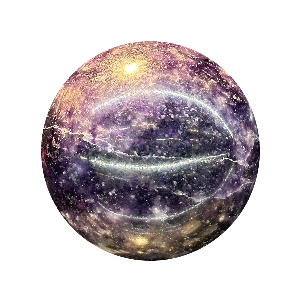 Lepidolite Sphere