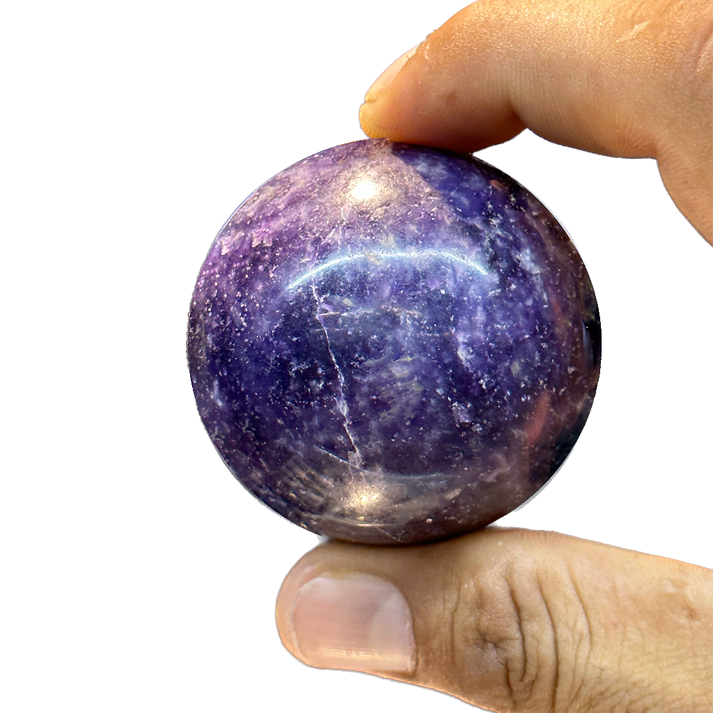 Lepidolite Sphere