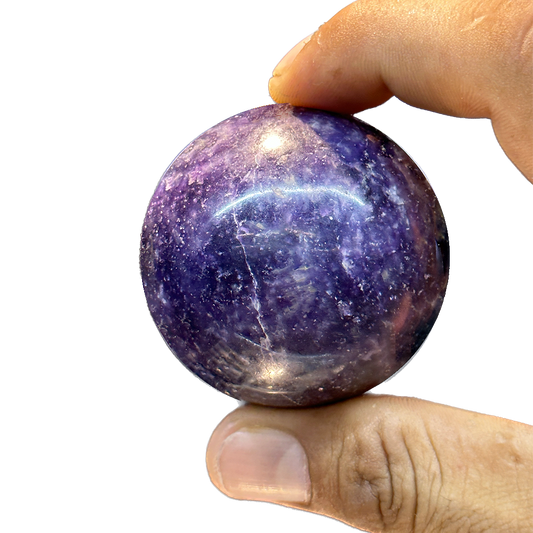 Lepidolite Sphere