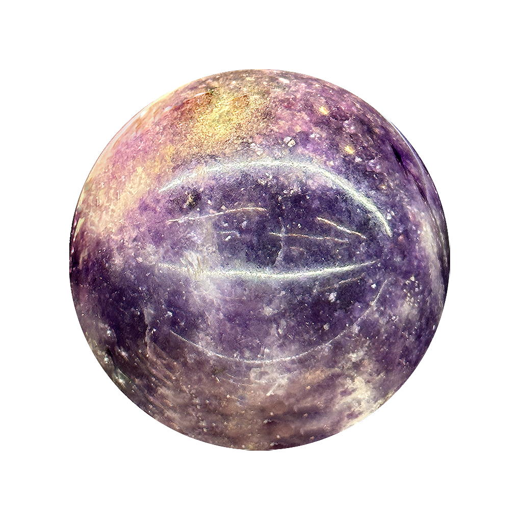 Lepidolite Sphere