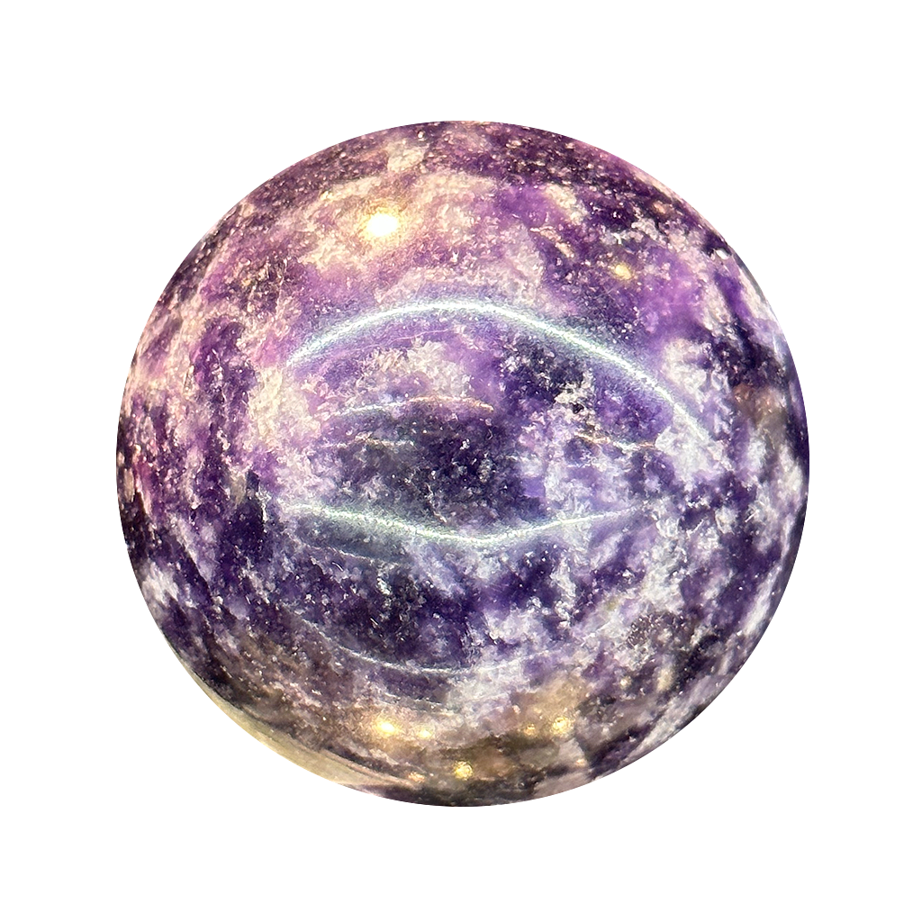 Lepidolite Sphere