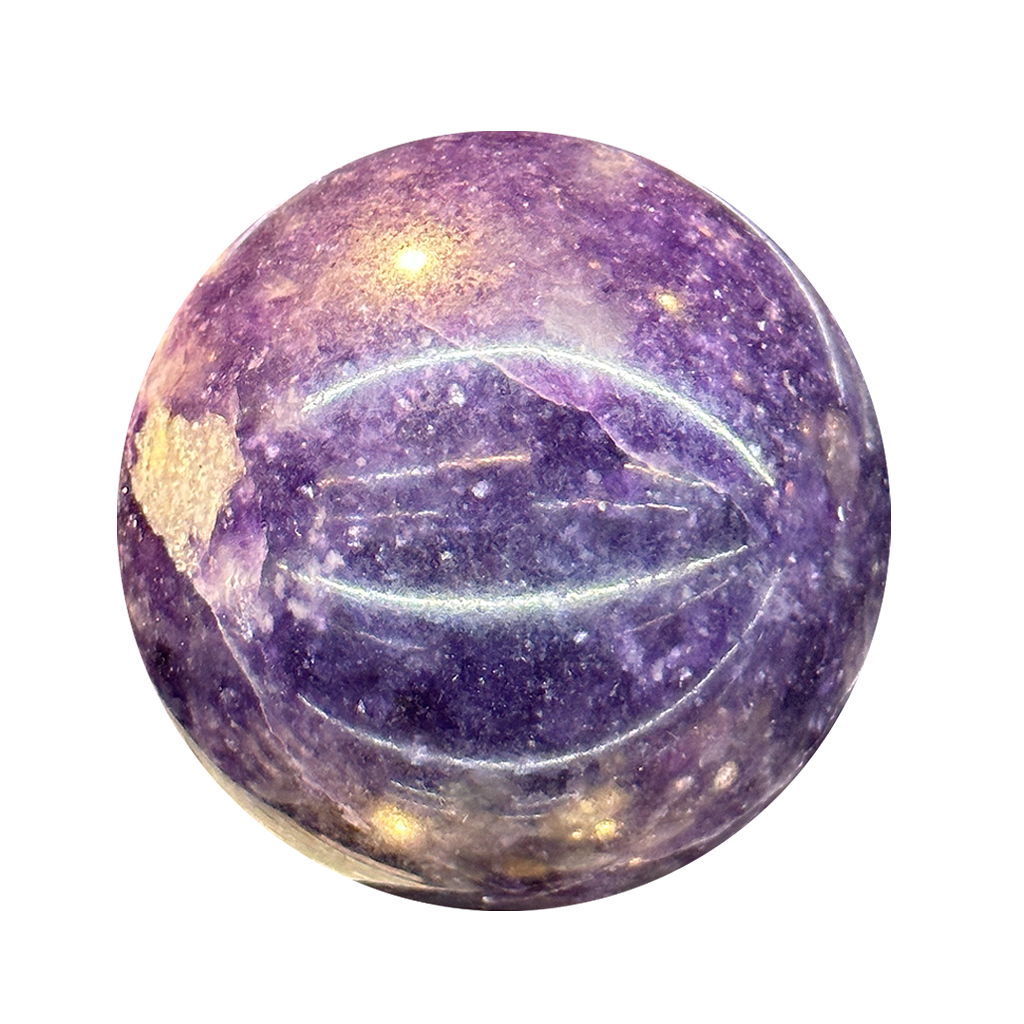Lepidolite Sphere