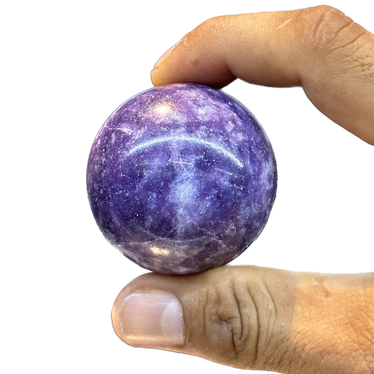 Lepidolite Sphere