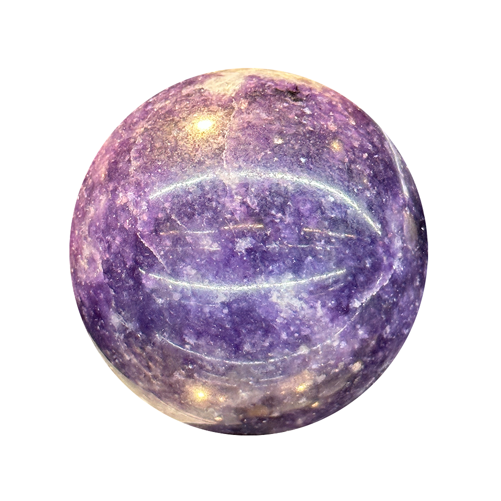 Lepidolite Sphere