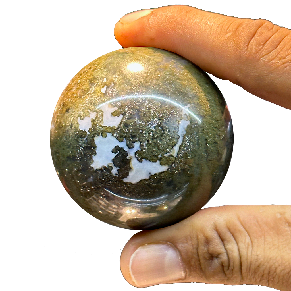 Moss Agate Sphere