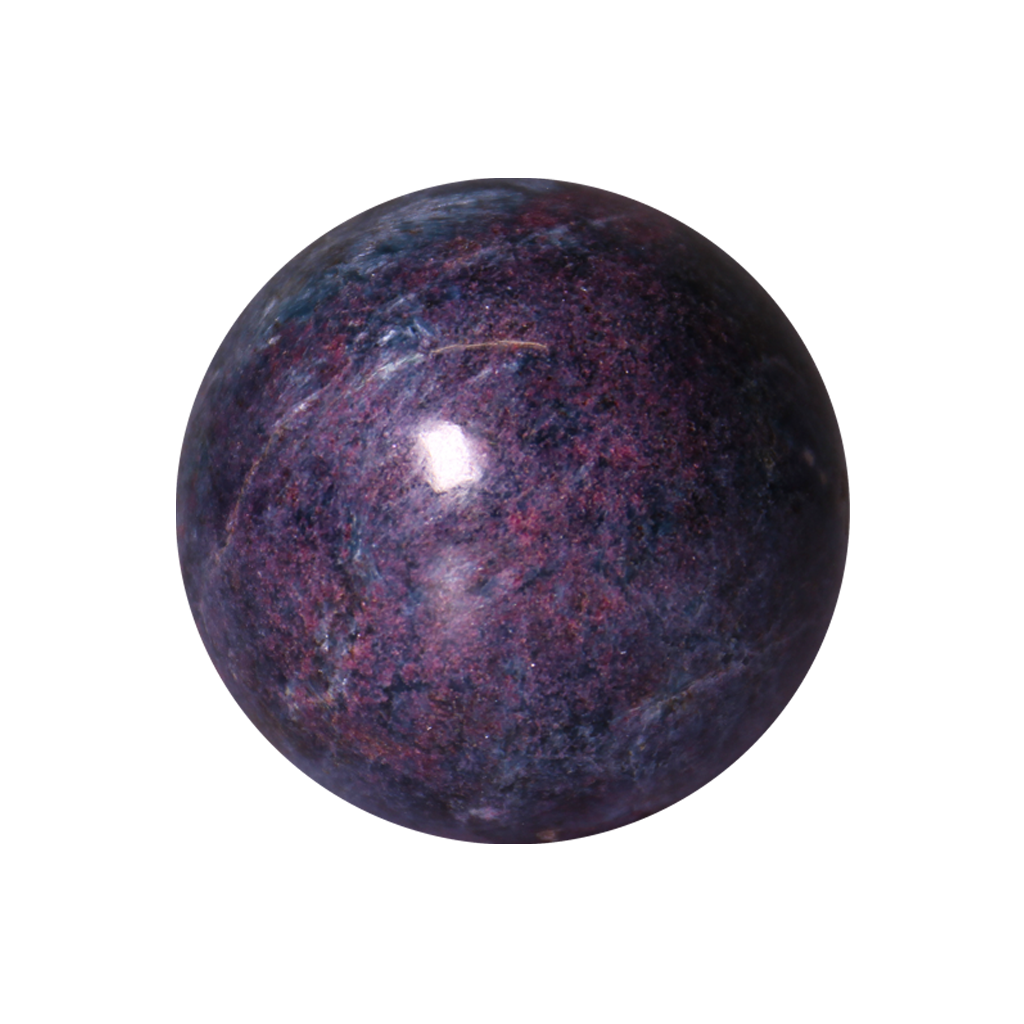 Ruby in Kyanite Sphere
