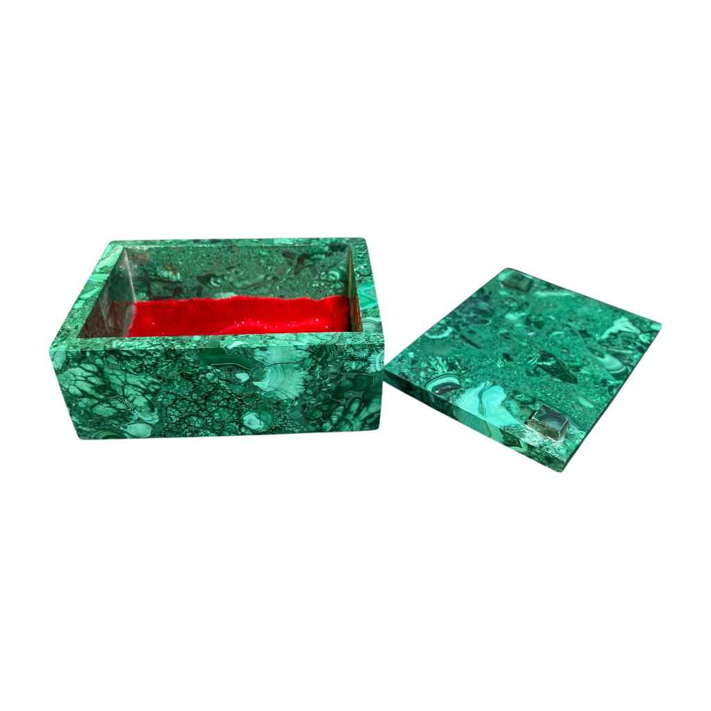 Malachite Jewelry Box