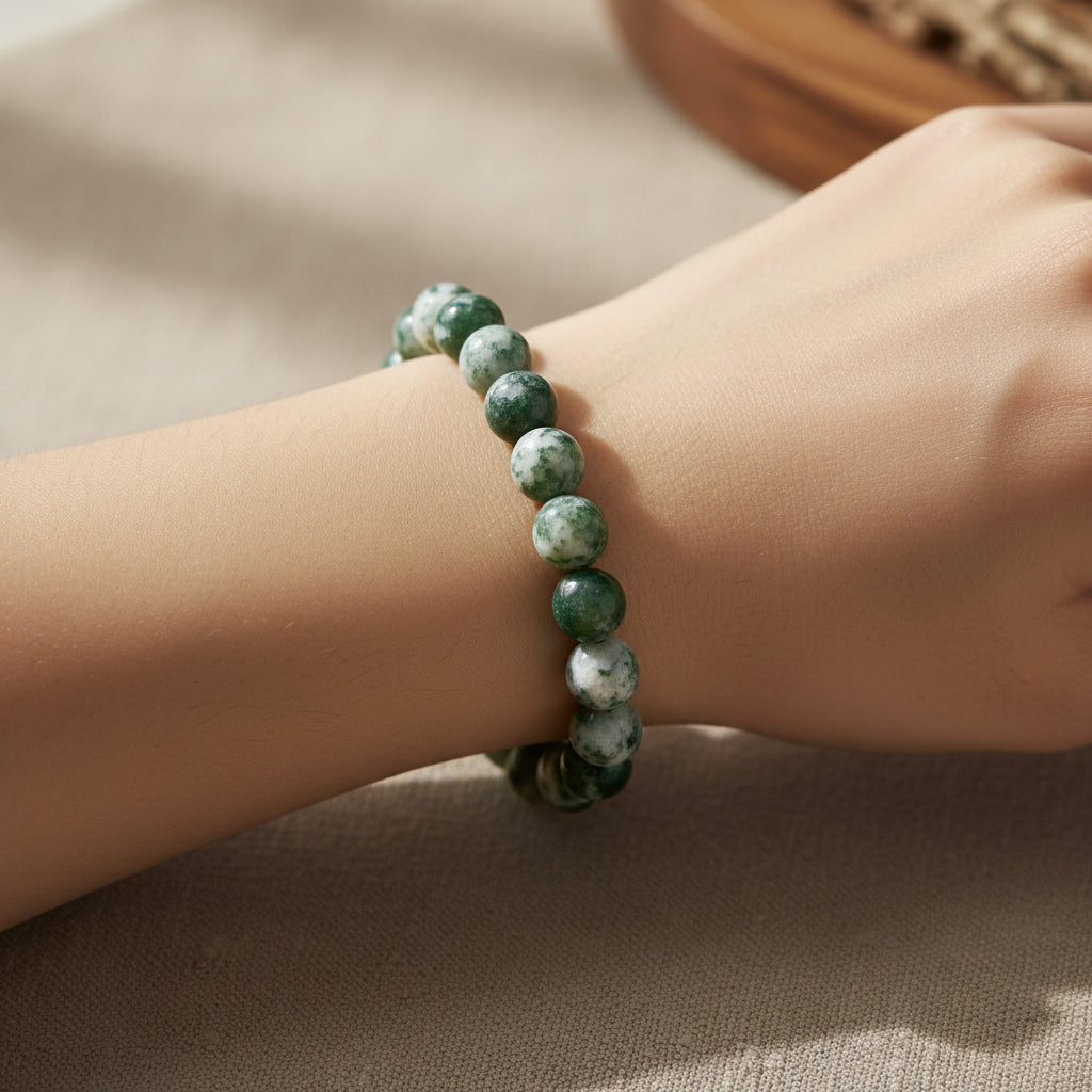 Tree Agate Bracelet