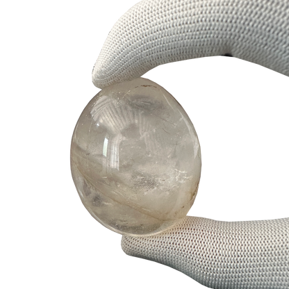 Quartz Egg on Quartz Stand