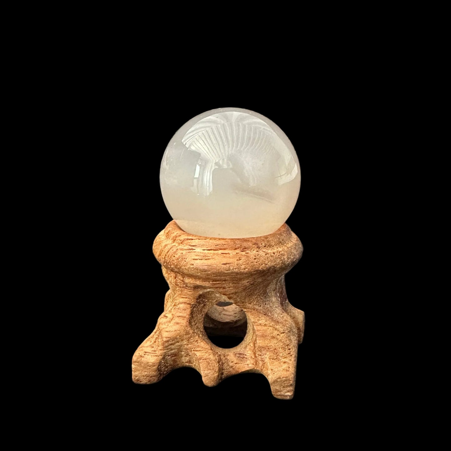 Mini Agate Sphere on Stand