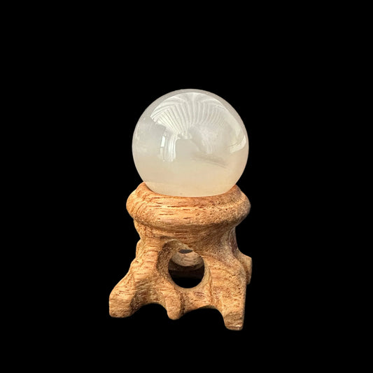 Mini Agate Sphere on Stand