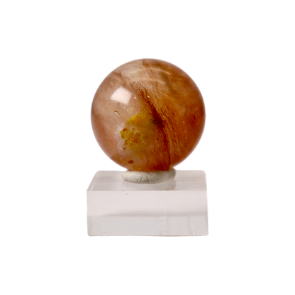 Red Rutile Sphere