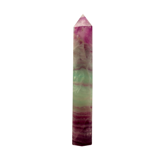 Multi Coloured Flourite Tower