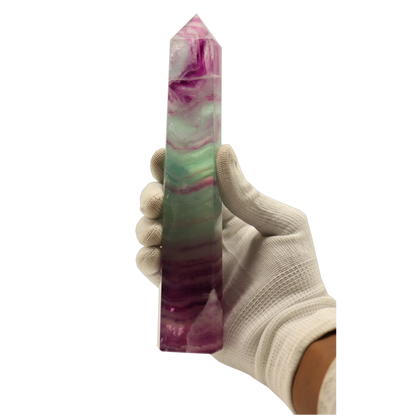 Multi Coloured Flourite Tower