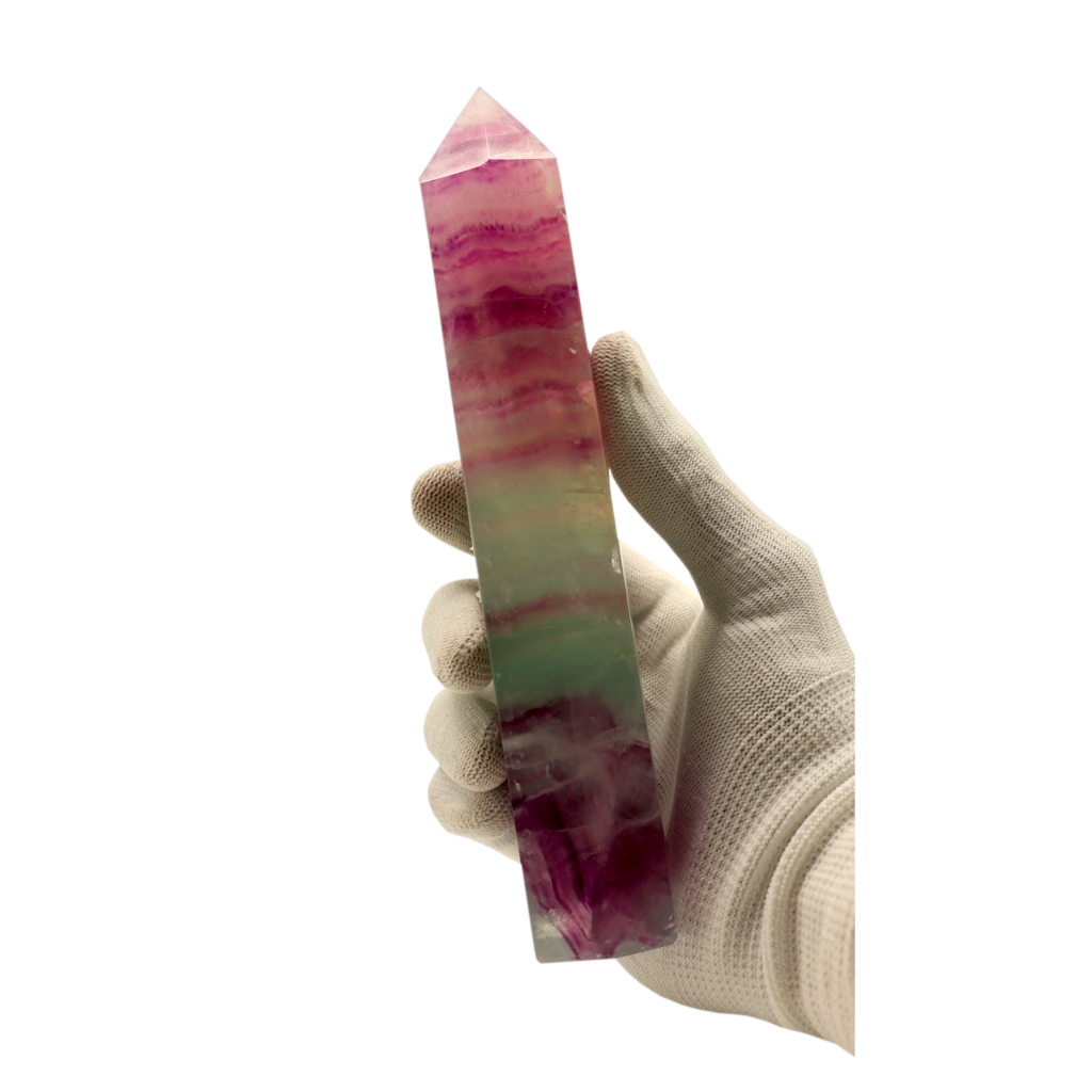 Multi Coloured Flourite Tower