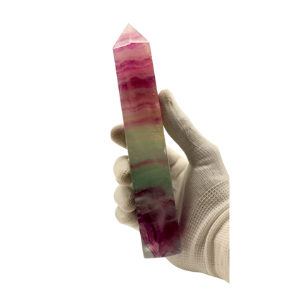 Multi Coloured Flourite Tower