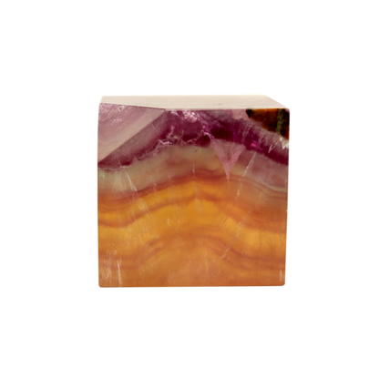 Multi Coloured Flourite Cubes