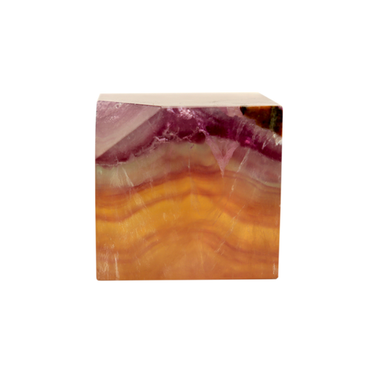 Multi Coloured Flourite Cubes