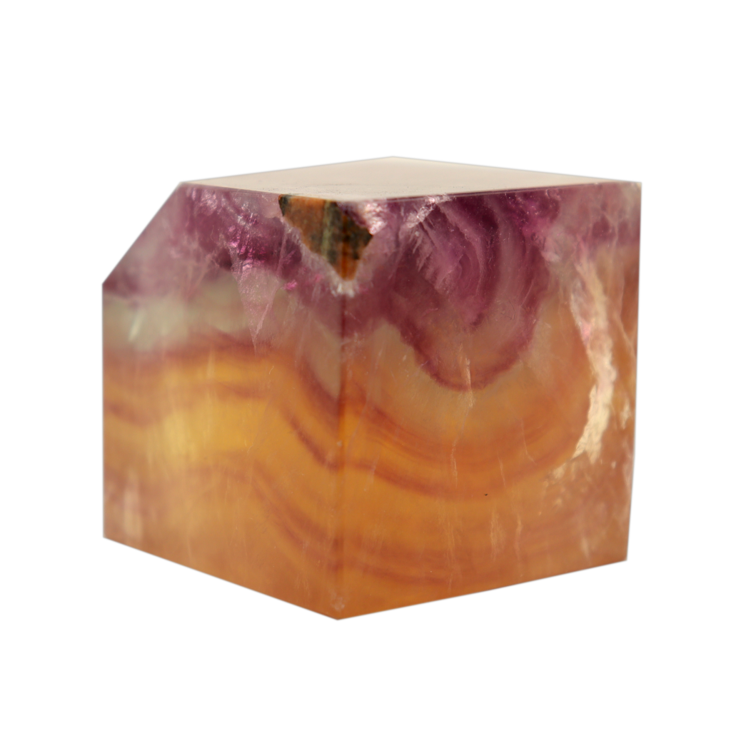Multi Coloured Flourite Cubes