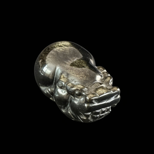 Obsidian Carving Hippo