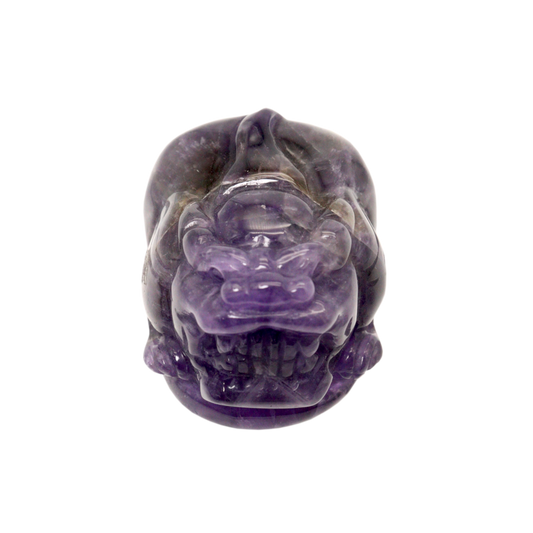 Amethyst Carving Hippo