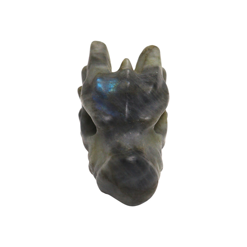 Labradorite Carving Dragon Head